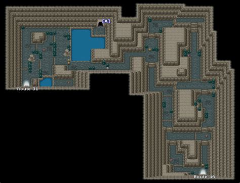 dark cave pokemon heartgold.